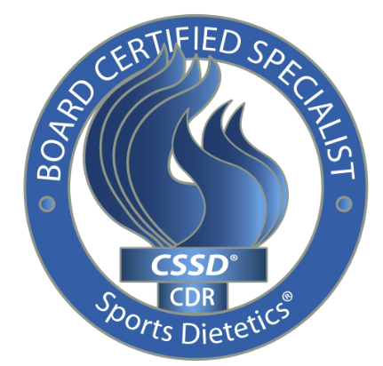 Board Certified Specialist in Sports Dietetics 